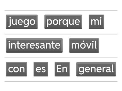 ¿Qué haces con tu móvil?