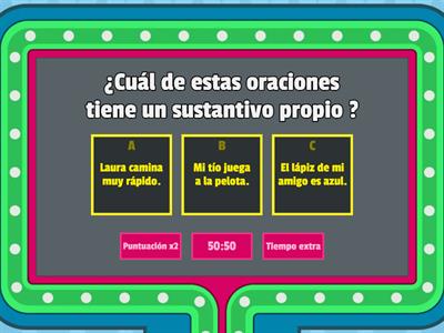 Sustantivos propios y comunes.