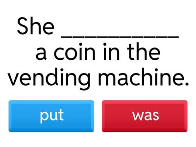 PAST SIMPLE - IRREGULAR VERBS