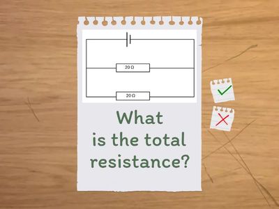 Electrical circuit flashcards