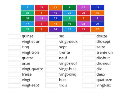 LES CHIFFRES 2-31