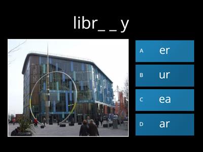 Places in a city - Letter Sounds