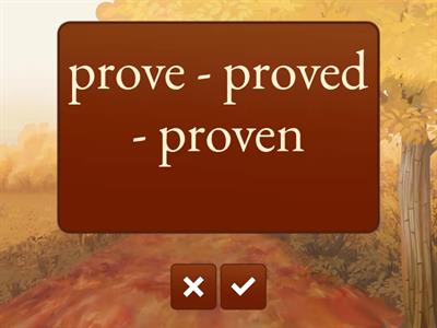 irregular verbs ЕГЭ