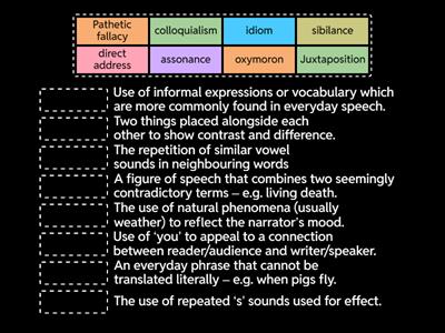 Language Devices Year 11
