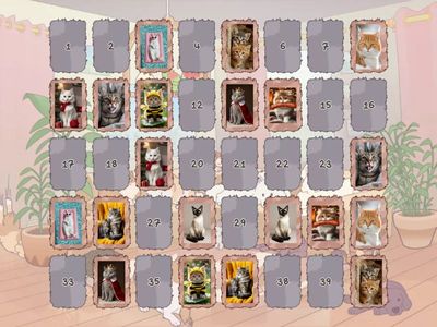 Найди пару, коты