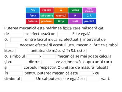 Puterea mecanică-2