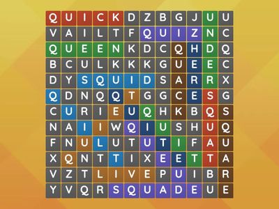 Spell It Week 5 Wordsearch