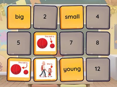 Unit 3: Vocabulary 2 (Matching game)