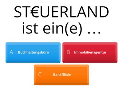 ST€UERLAND QUIZ