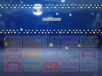 Ein stressiger Tag - plan ploče