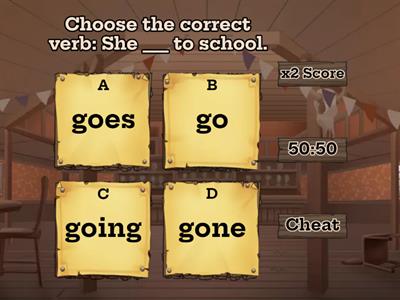 ESL Grammar Quiz for 10-Year-Olds