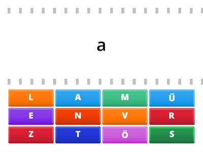 Kisbetű-nagybetű párosítás (Apáczai z-ig)