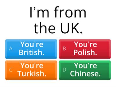 Speakout 3rd edition Unit 1A Countries