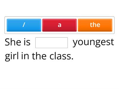  A, AN, THE ili /