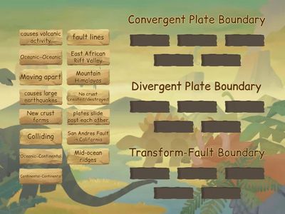 Plate Tectonic: Matching Game