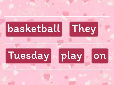 Sentence structure #6