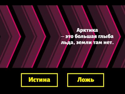 Правда или ложь.География 