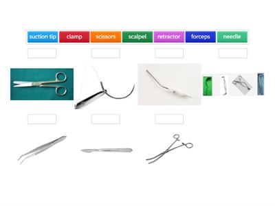 Types of surgical instruments