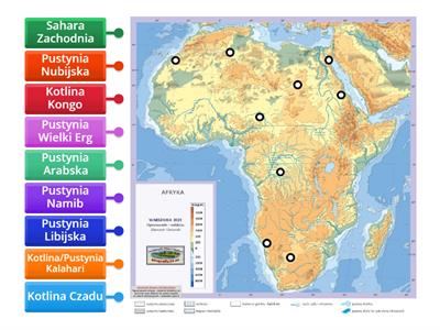 Afryka kotliny i pustynie