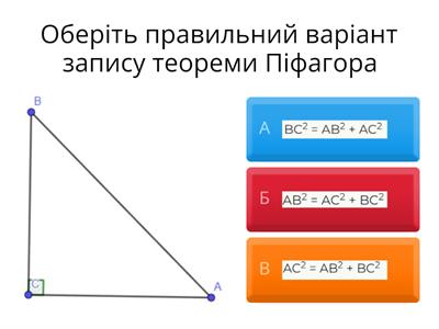 Теорема Піфагора