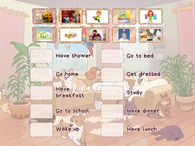 Czynności angielski klasa 3