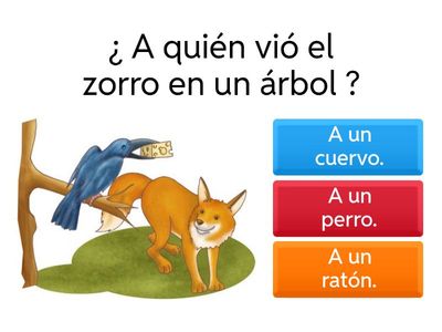 El zorro y el cuervo