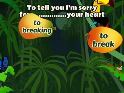 Ing and To infinitive