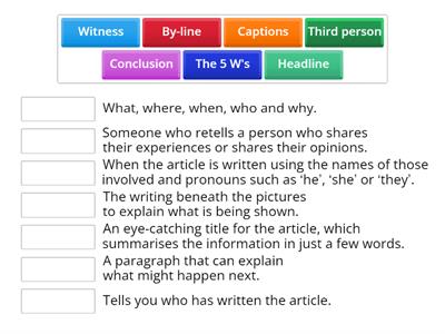 Features of a Newspaper