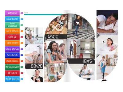 Daily Routine phrases