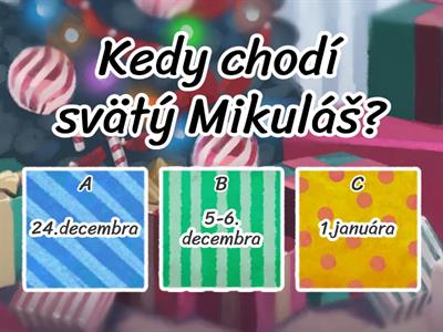 mikuláš kvíz