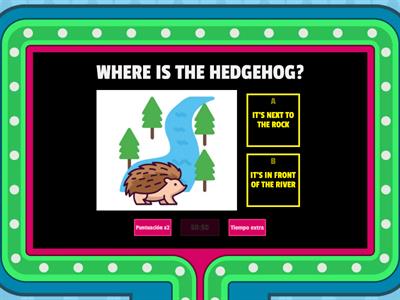 IN FRONT OF, BEHIND, NEXT TO