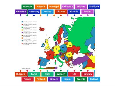 Map of Europe 