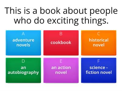 Types of books