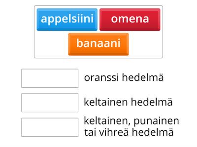 Hedelmät