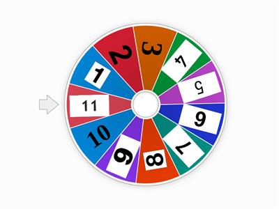 Numeros del 1 al 11