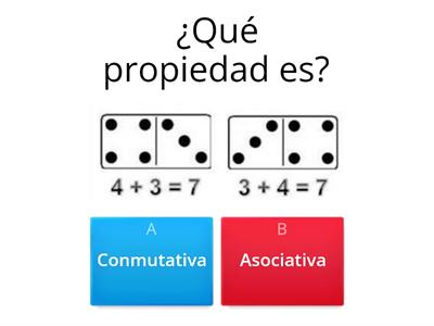 ¿Propiedad Conmutativa o Propiedad Asociativa?