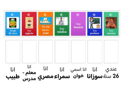 Presentarte En Español - قدم نفسك بالاسبانية