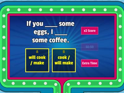 First Conditional Quiz 1