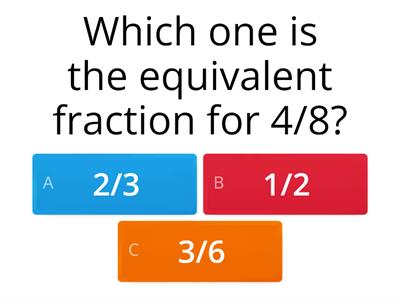 Equivalent Fractions