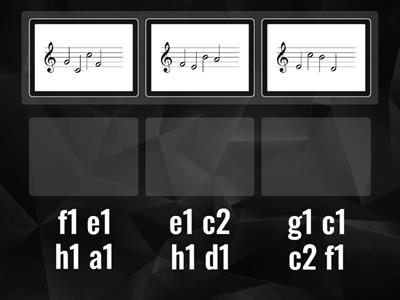 Noty - stupnice C dur