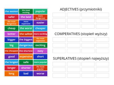  5 klasa Brainy / Unit 3/ stopniowanie przymiotników