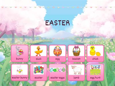 2nd year Easter find the match
