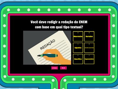 Quiz da Redação do ENEM