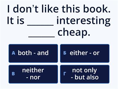 Neither-nor either-or 