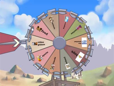 Talk for a minute about...