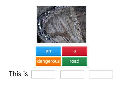 GRAMMAR | WORD ORDER | Adjectives in the Noun Phrase