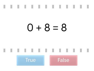 True or False Addition