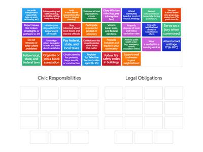 "Obligation or Responsibility?"