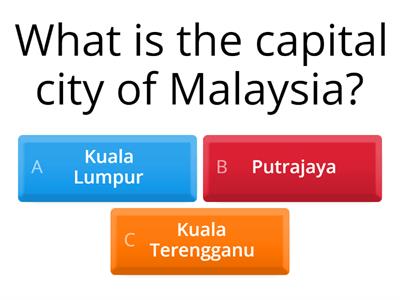 Malaysia capital cities