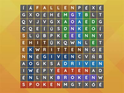 PAST PARTICIPLE VERBS